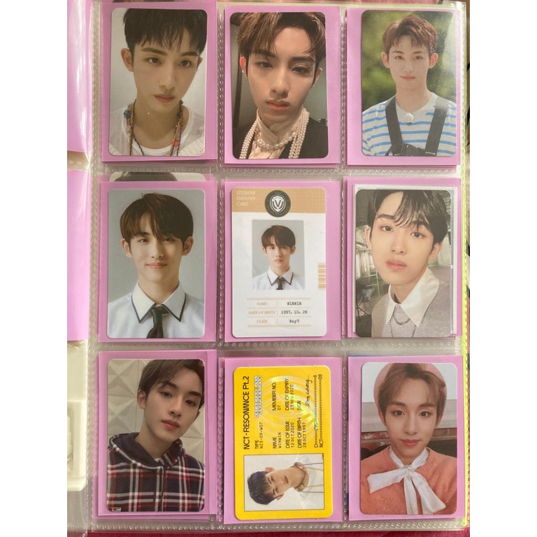 Jual PC Photocard NCT NCT 127 NCT Dream WayV Official Winwin Xiaojun