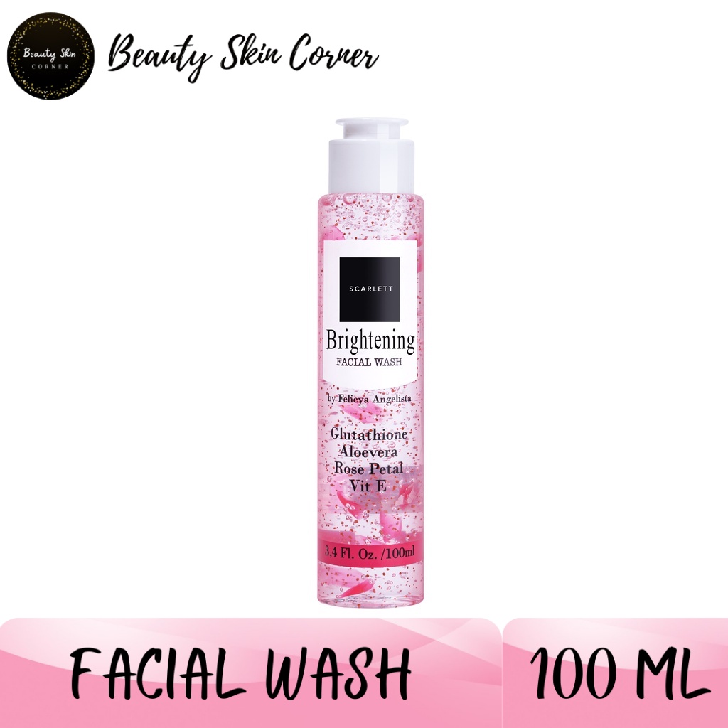 Jual Beauty Skin Corner Scarlett Whitening Facial Wash Ml Shopee