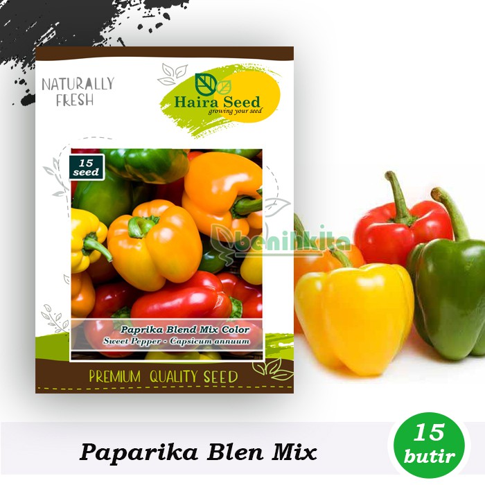 Jual Benih Bibit Cabe Paprika Blend Mix Color Haira Seed Shopee