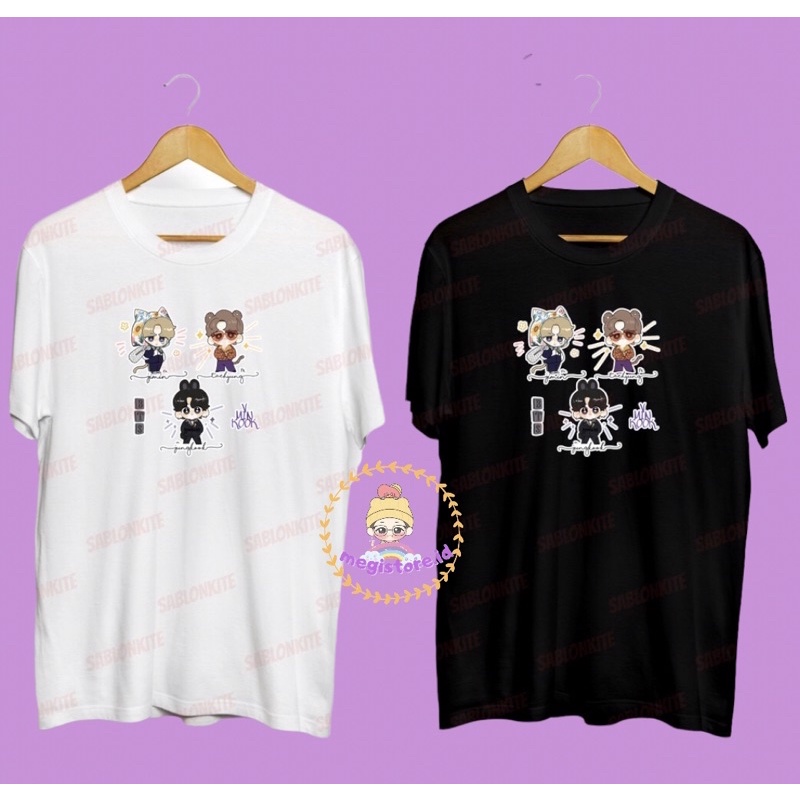 Jual KAOS VMINKOOK BTS BANGTAN KIM TAEHYUNG JEON JUNGKOOK JIMIN