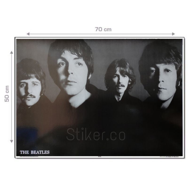 Jual Poster Jumbo The Beatles Ukuran X Cm Shopee Indonesia