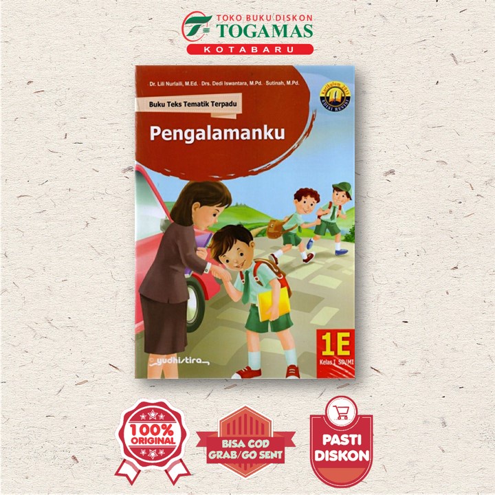 Jual Buku Teks Tematik Terpadu E Pengalamanku Kelas I Sd Mi