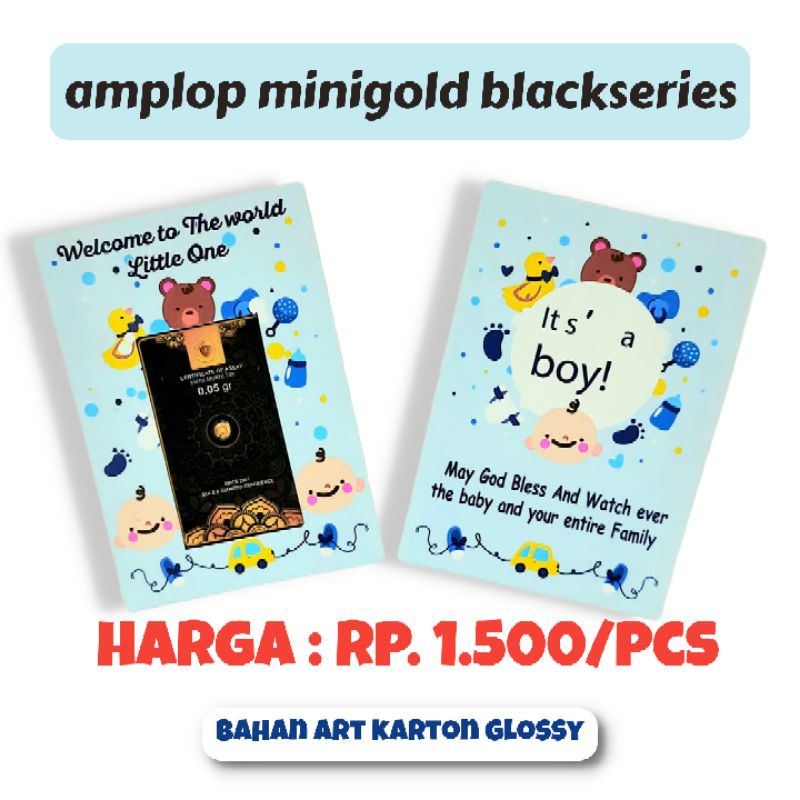 Jual Amplop Minigold Bisa Untuk Eoa Gold Emas Mini Baby Gold