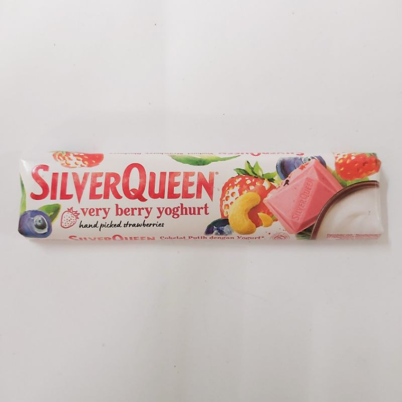 Jual BARU Silverqueen Very Berry Yoghurt 28gr Kecil Shopee Indonesia