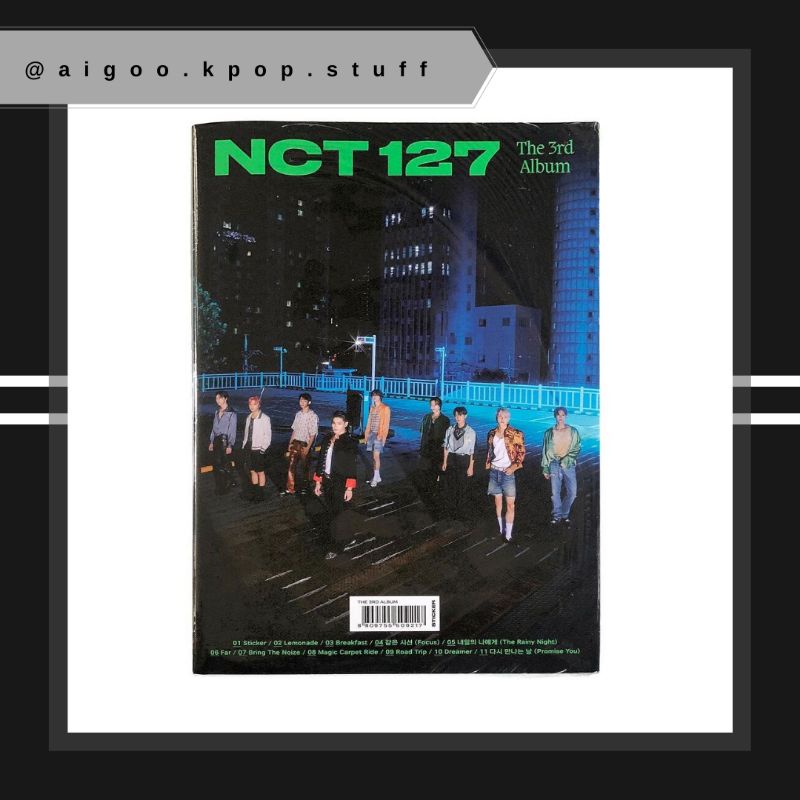 Jual NCT 127 THE 3RD ALBUM STICKER SEOUL CITY VERSION Shopee