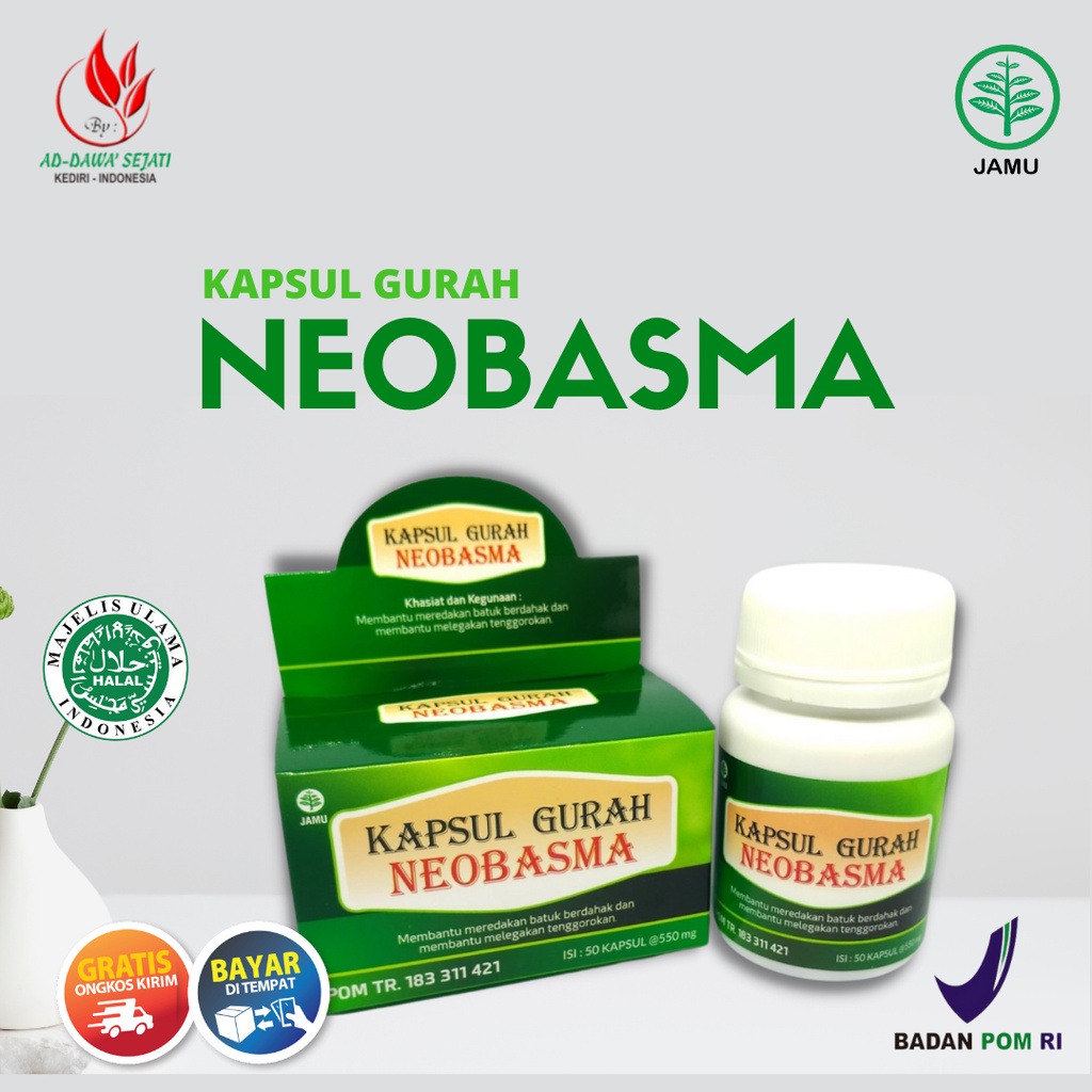 Jual Herbal Alami Asma Obat Batuk Berdahak Obat Pilek Kapsul Gurah