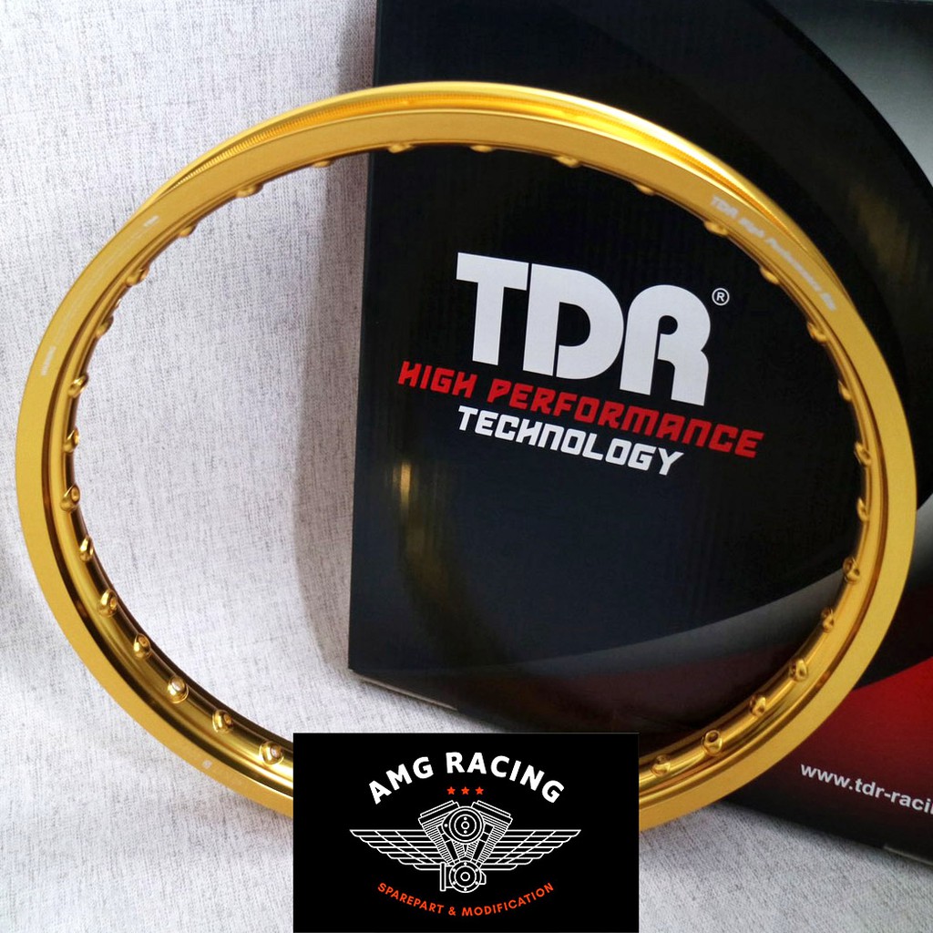 Jual Velg TDR 17 X 160 All New Wx Shape Gold Emas Shopee Indonesia