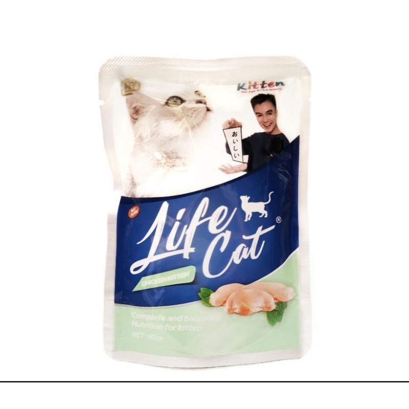 Jual Life Cat Wetfood Sachet Pouch Gr Makanan Basah Kucing