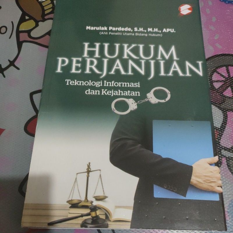 Jual Jual Cepat Buku Hukum Perjanjian Teknologi Informasi Dan Kejahatan