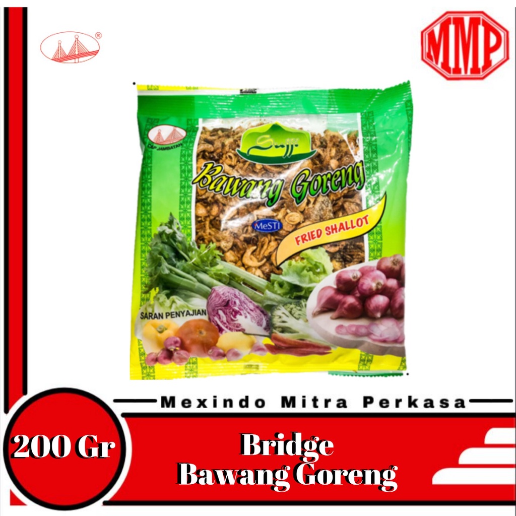 Jual Bawang Goreng Cap Jembatan 200gr Shopee Indonesia