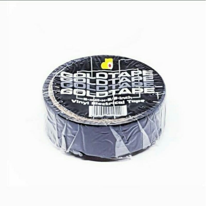 Jual Isolasi Kabel Goldtape Hitam Pvc Selotip Lakban Shopee Indonesia