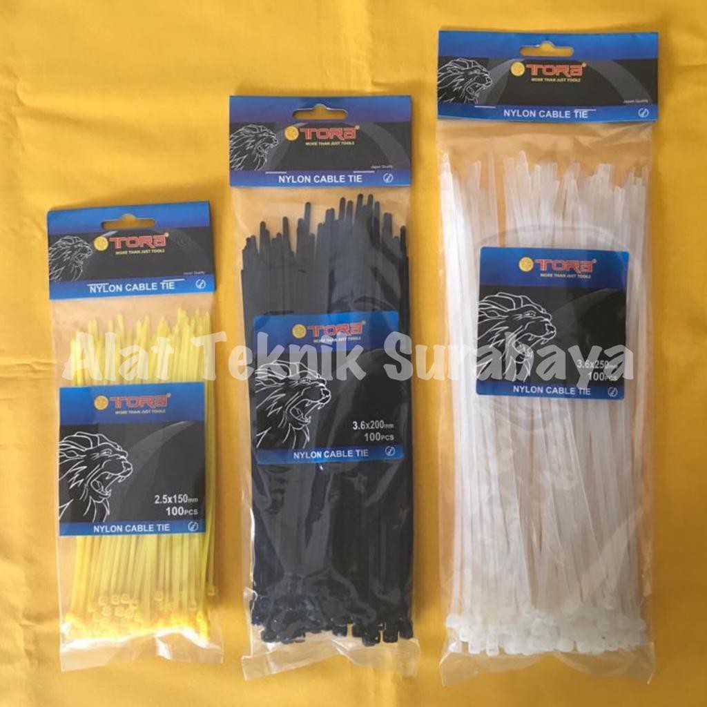 Jual Cable Ties Tali Ikat Kabel Tora X Mm X