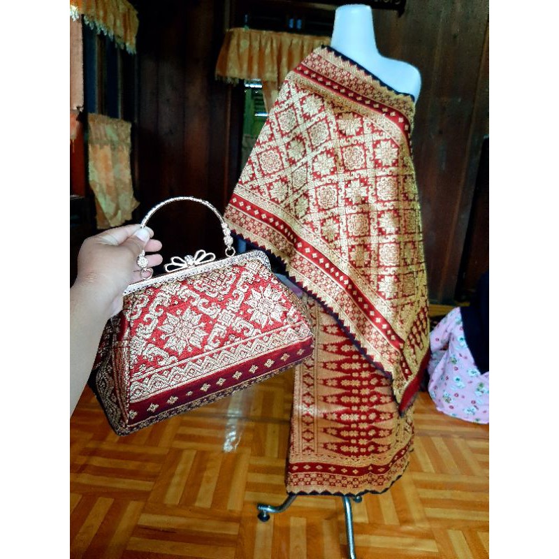 Jual Songket Palembang Asli Tenun Tangan Khas Palembang Shopee Indonesia