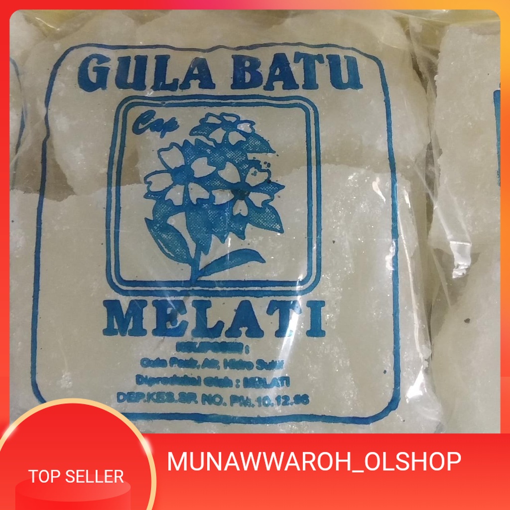 Jual Termurah Gula Batu Putih Sukar Kg Cap Melati Khas Cirebon