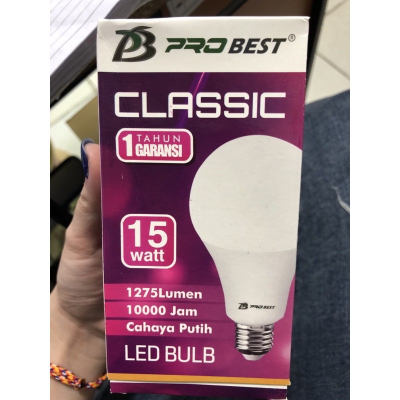 Jual Bola Lampu Bolam Bohlam LED ProBest Classic PRO BEST Classic