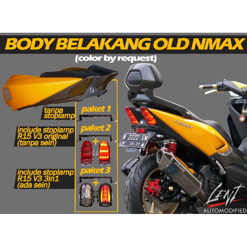 Jual Bodykit Body Belakang Nmax Paket Original By Lent Automodified