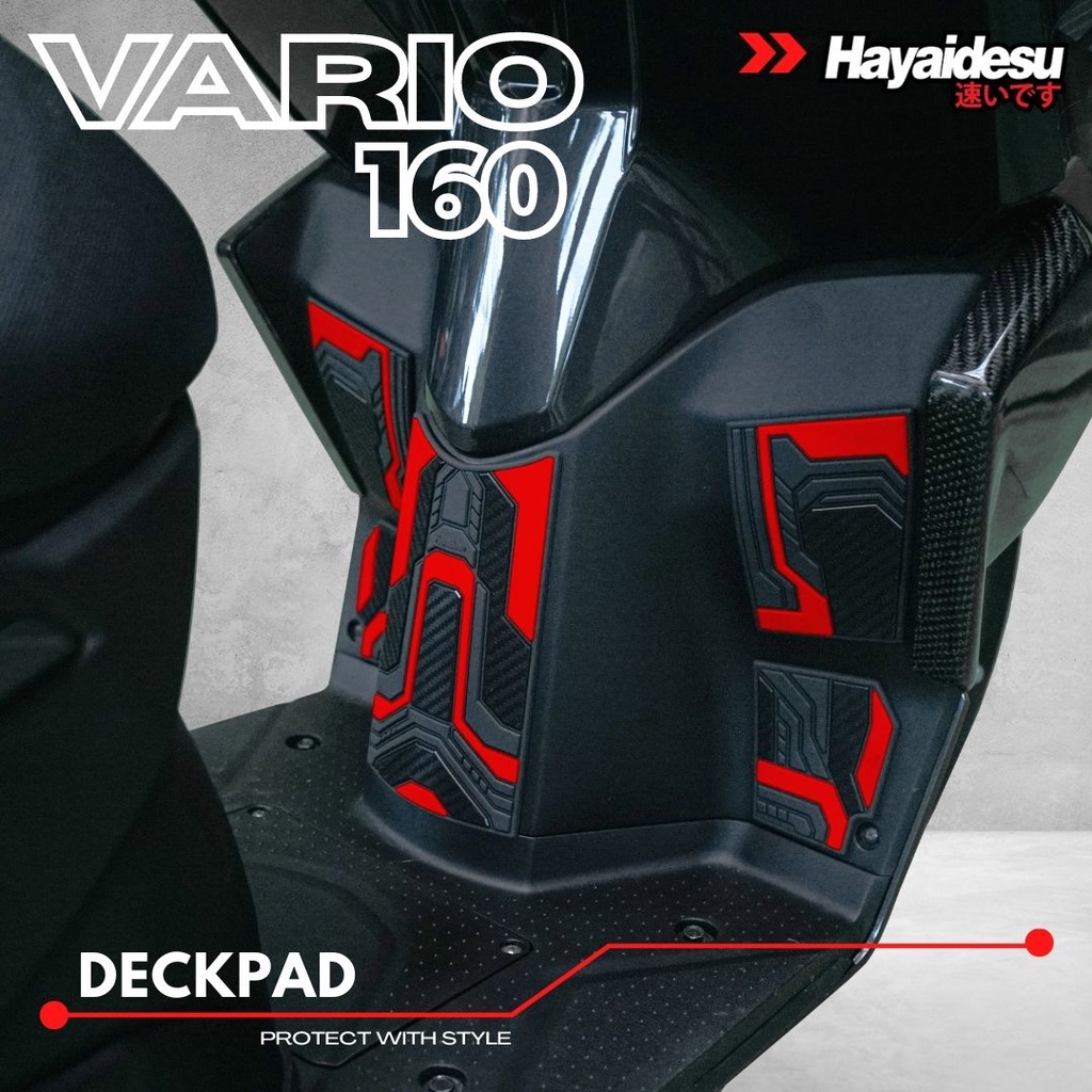 Jual Honda Vario Click Body Protector Deck Pad Cover Hayaidesu