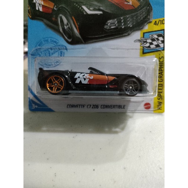 Jual Hotwheels Corvette C Z Convertible Black Hotwheel Hot Wheels Hw