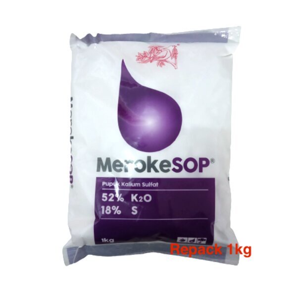 Jual MerokeSOP 1kg Pupuk Kalium Sulfate Tanaman Meroke SOP ZK Sulfur