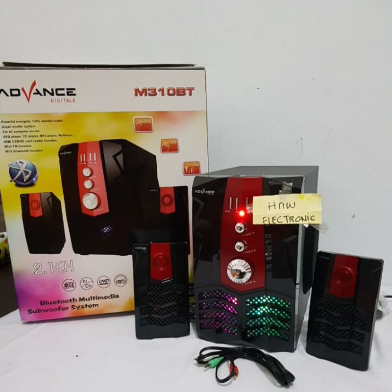 Jual Speaker Advance M Bt Bluetooth Subwoofer Speaker Aktif M Bt M