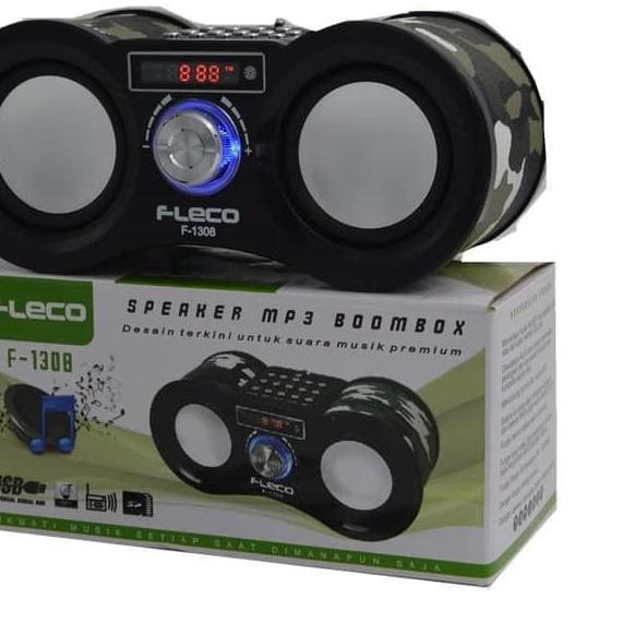 Jual Fleco Speaker Bluetooth Mini Portable Bass Remot Fm Radio