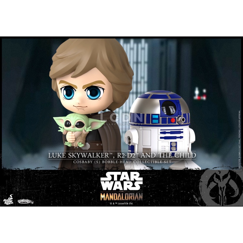 Jual Hot Toys Cosbaby STAR WARS The Mandalorian COSB866 Luke R2 D2