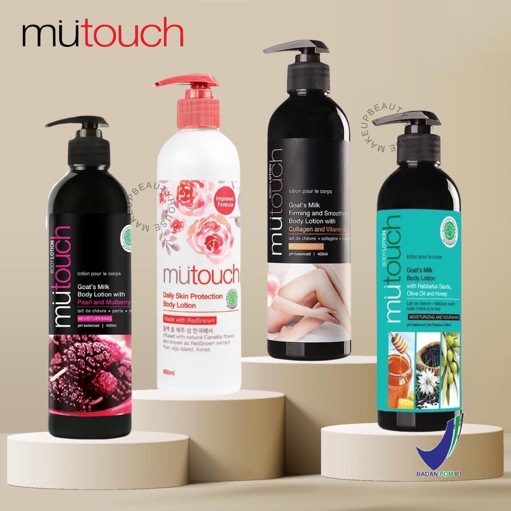 Jual MUTOUCH Goat S Milk Body Lotion 400ml Shopee Indonesia