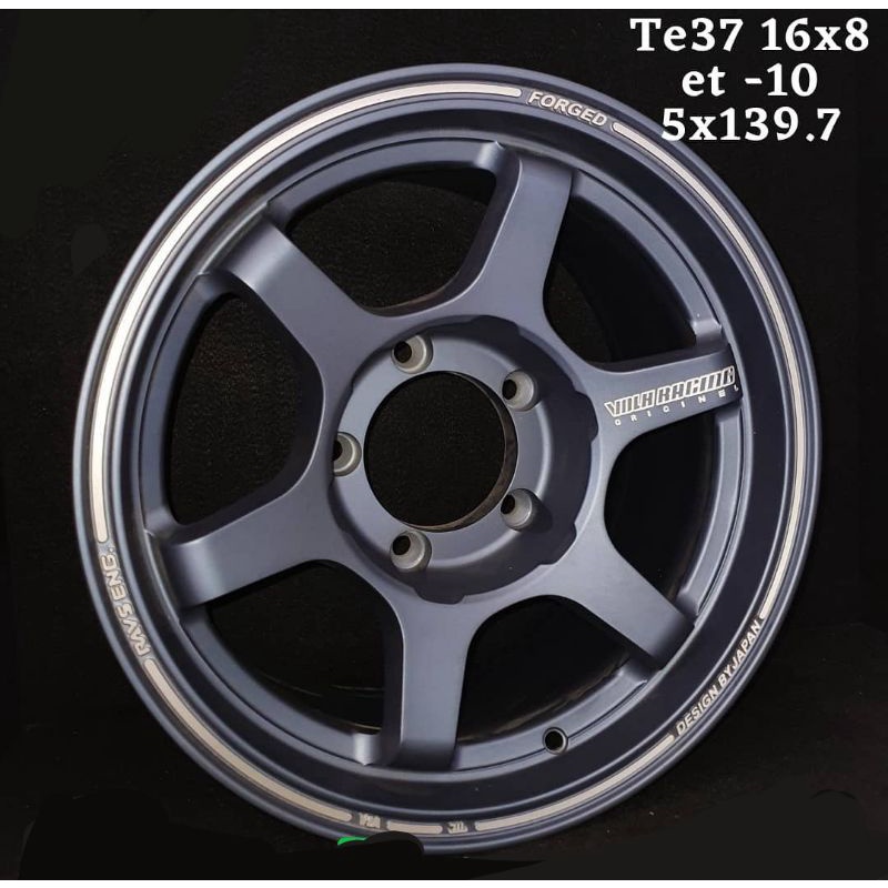 Jual Velg Volk Rays Te37 R16 Pcd 5x139 Plus Ongkir Jakarta Jawa Barat