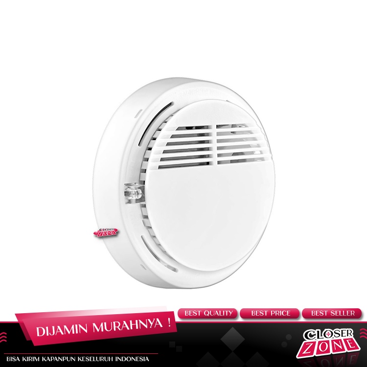 Jual Smoke Detector Alat Pendeteksi Asap Kebakaran White Shopee