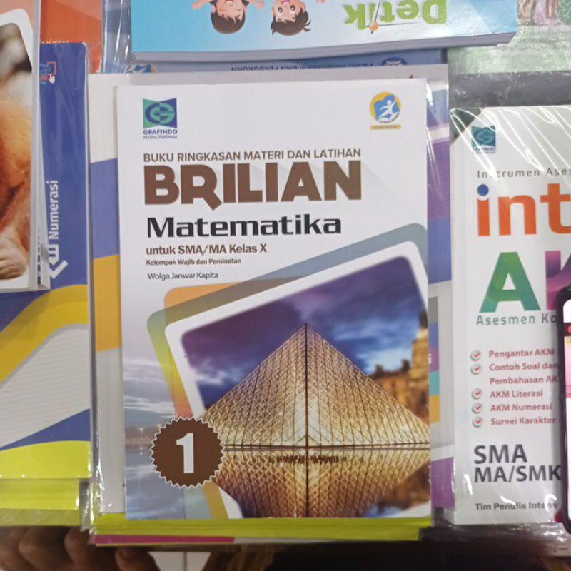 Jual Buku Brilian Matematika Kelas X Grafindo Shopee Indonesia