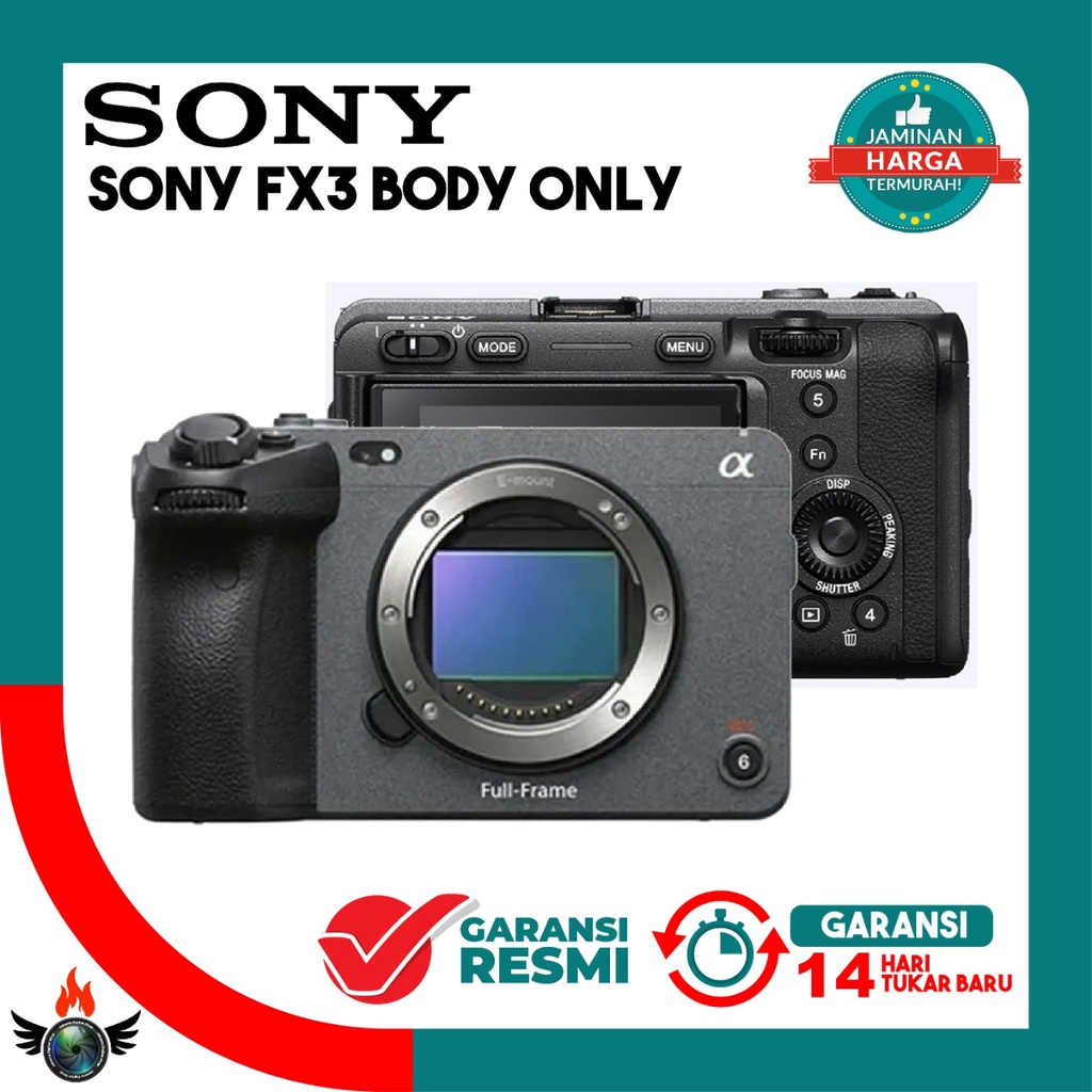 Jual Sony Fx Full Frame Cinema Line Body Only Sony Fx Cinema Line