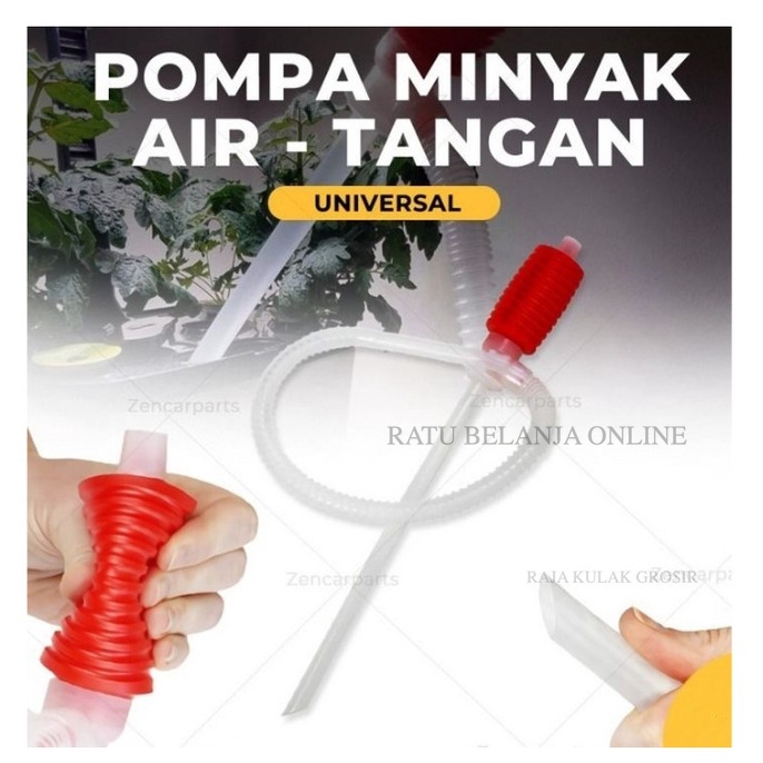 Jual Pompa Minyak Hisap Air Bensin Aquarium Hand Pump Tangan Sedot