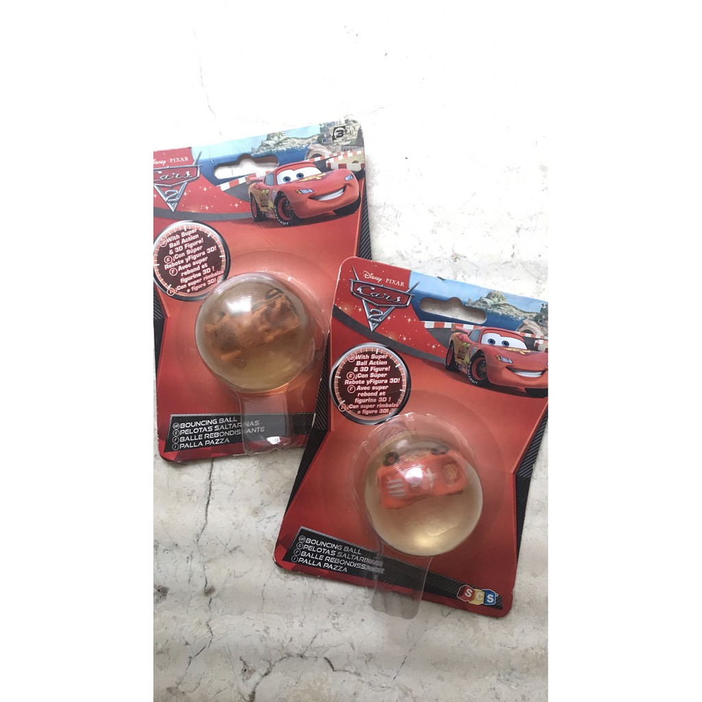 Jual Disney Cars Bouncing Ball Bola Bekel Shopee Indonesia