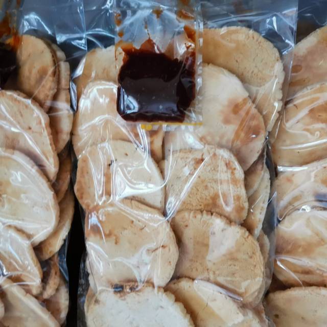 Jual Kerupuk Kemplang Panggang Bakar Badak Khas Palembang Shopee