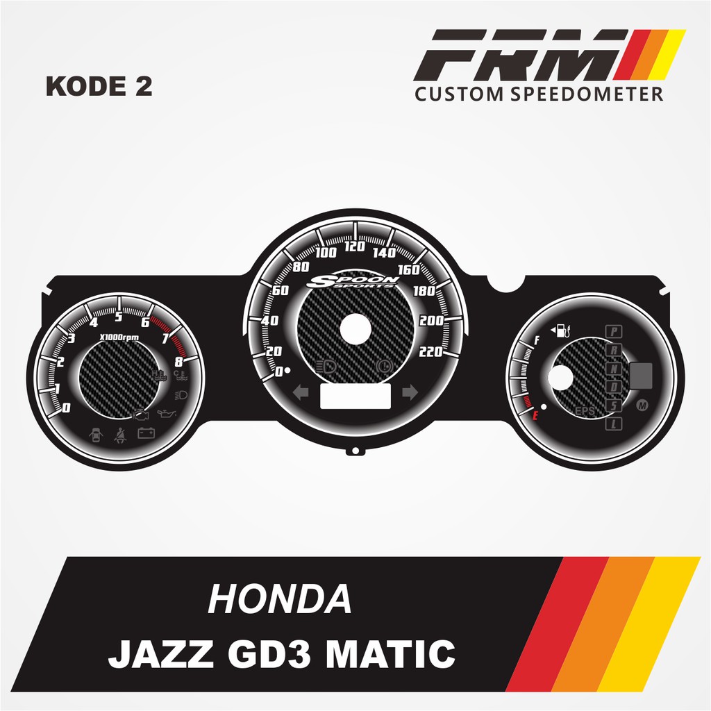 Jual Custom Panel Speedometer Honda Jazz Gd Matic Manual Shopee