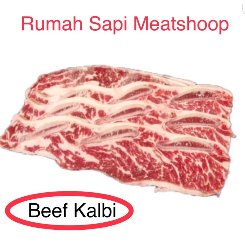 Jual Iga Sapi Us Chuck Short Ribs Bonein Beef Kalbi Galbi Cm Gr