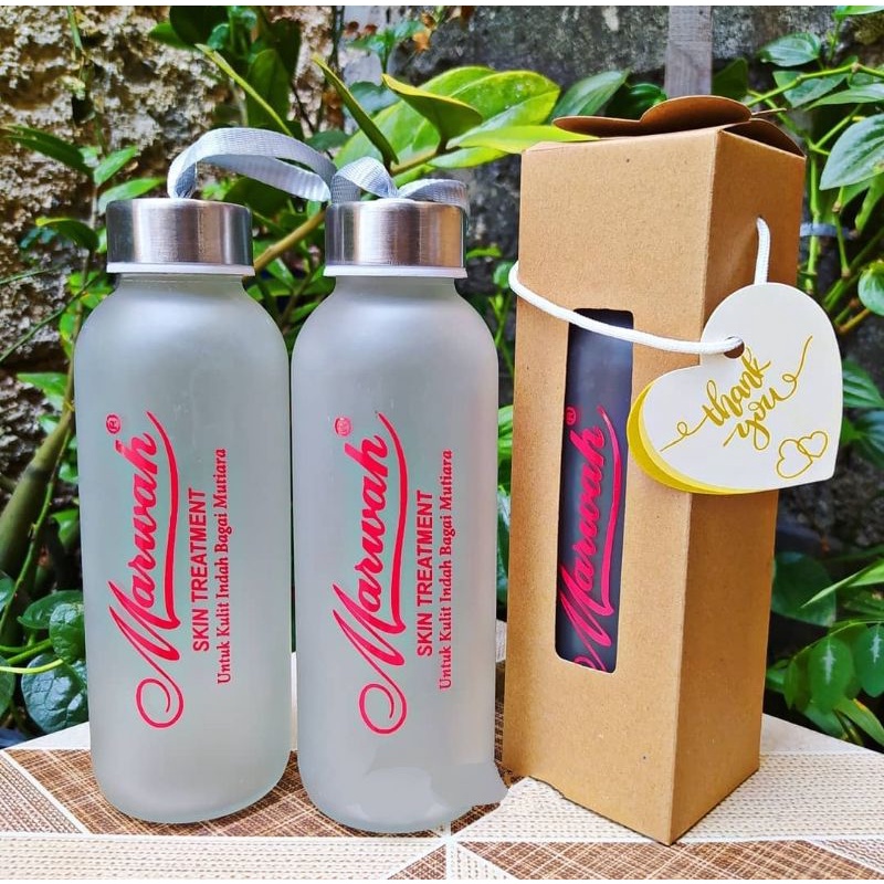 Jual Botol Kaca Dove 420ml Custom Sablon Logo Wedding Kemas Box