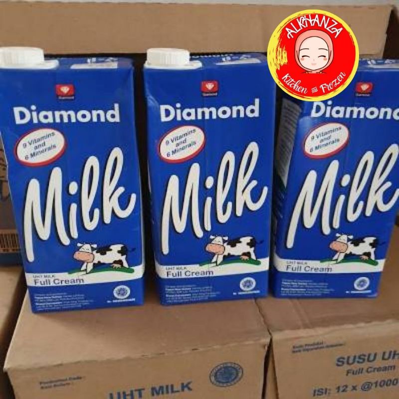 Jual Susu UHT Diamond 1 Liter Shopee Indonesia