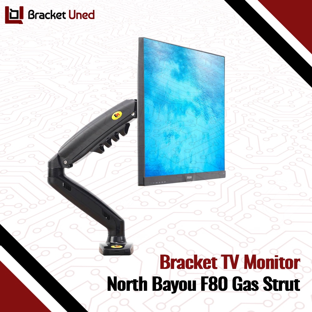 Jual Bracket Braket Breket Monitor Inch Full Motion Gas Strut