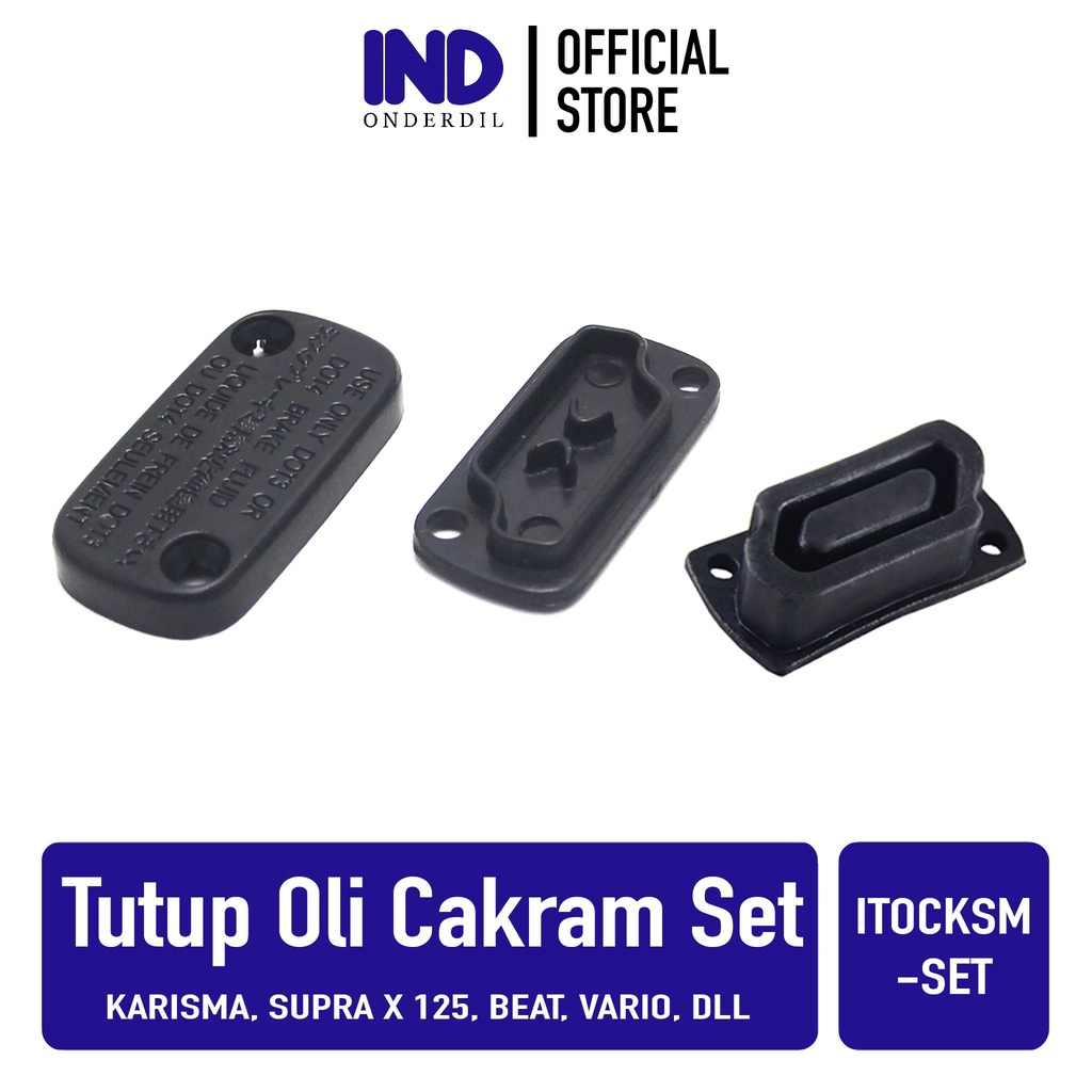 Jual IND Onderdil Tutup Karet Oli Cakram Master Rem Atas Set Revo Lama