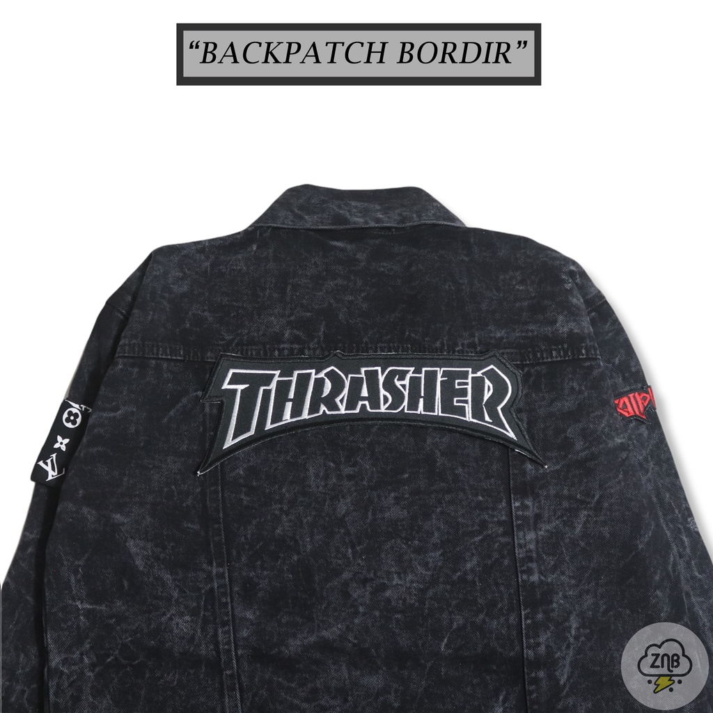 Jual BACKPATCH THRASHER Patch Punggung Besar Shopee Indonesia