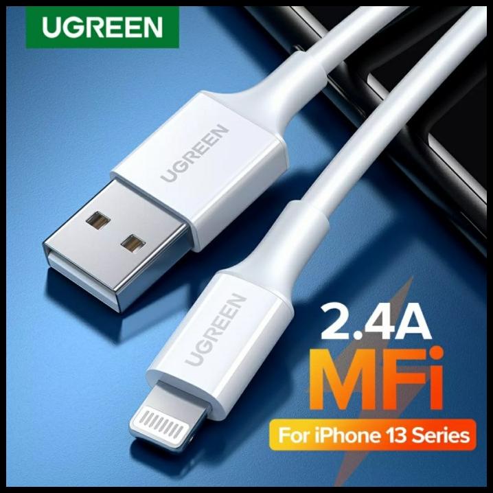 Jual Ugreen IPhone IPad MFi USB To Lightning Fast Charging 2 4A Cable