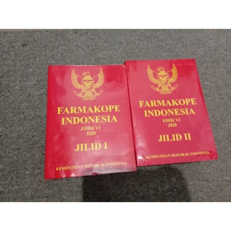 Jual Farmakope Indonesia Edisi 6 2020 Jilid 1Dan2 Shopee Indonesia