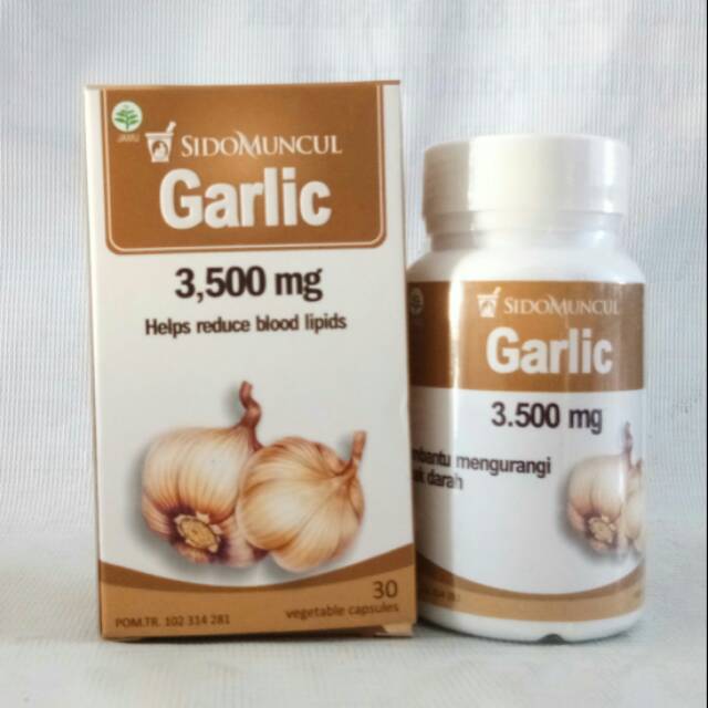 Jual Kapsul Garlic Sidomuncul Kapsul Bawang Putih Shopee Indonesia