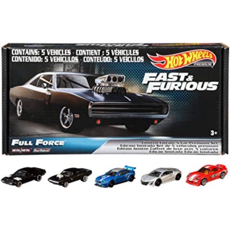 Jual Hot Wheels Fast And Furious Full Force Set Pcs Shopee Indonesia