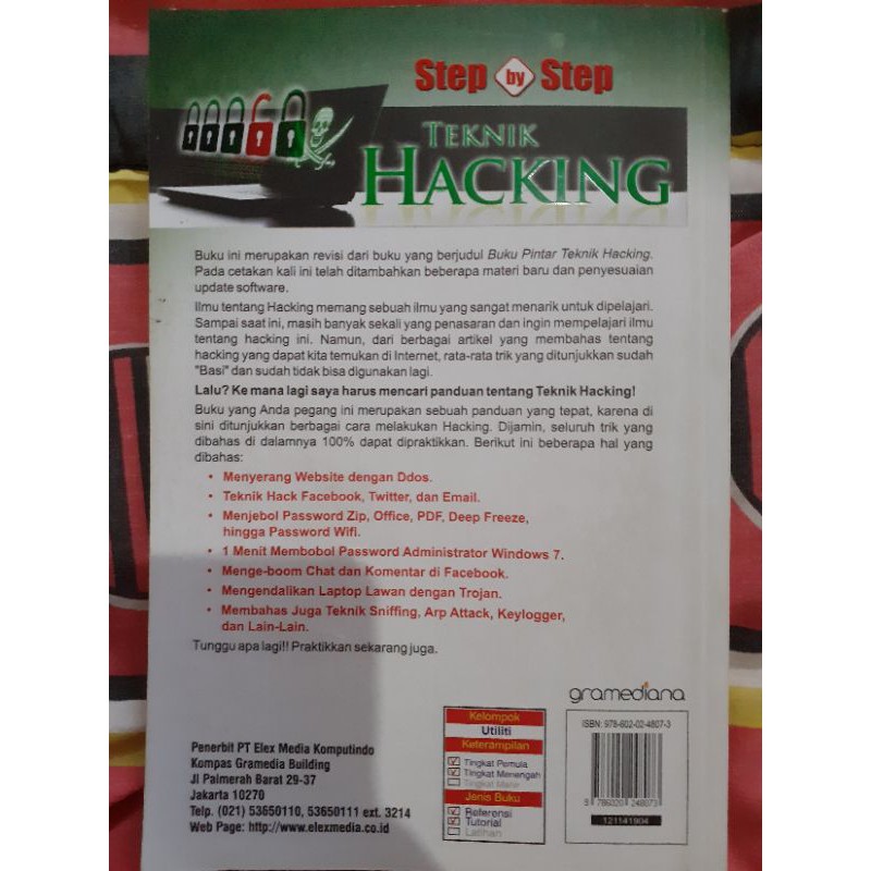 Jual Buku Bekas Teknik Hacking Shopee Indonesia