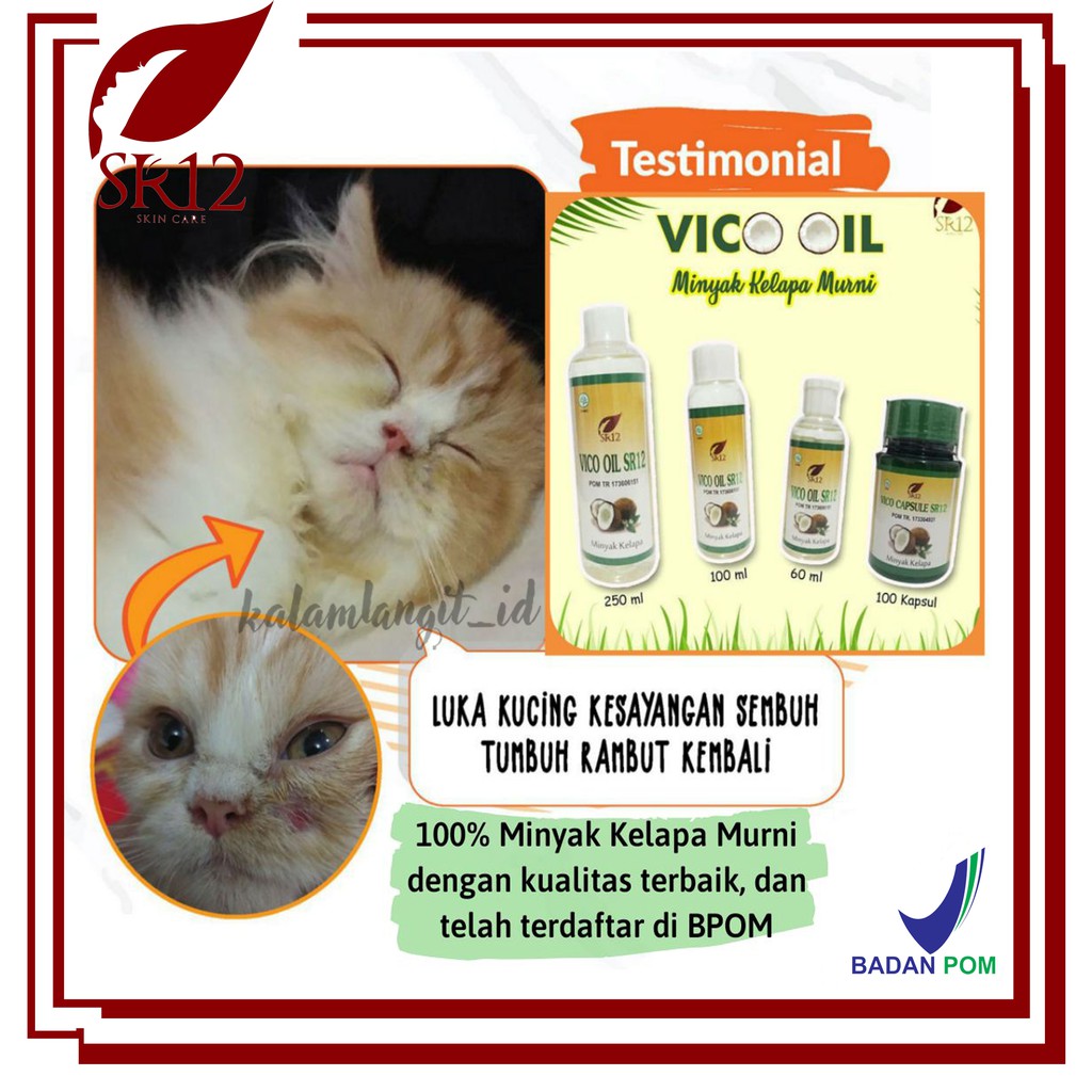 Jual Vco Sr Obat Vitamin Hewan Bpom Virgin Coconut Oil Minyak