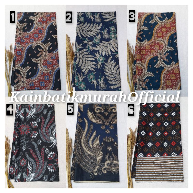 Jual Kain Batik Jarik Kebaya Kode Couple Katun Printing Sogan