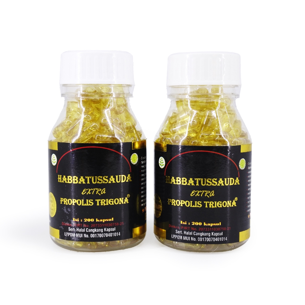 Jual Habbatussauda Extra Propolis Trigona Kapsul Original Shopee