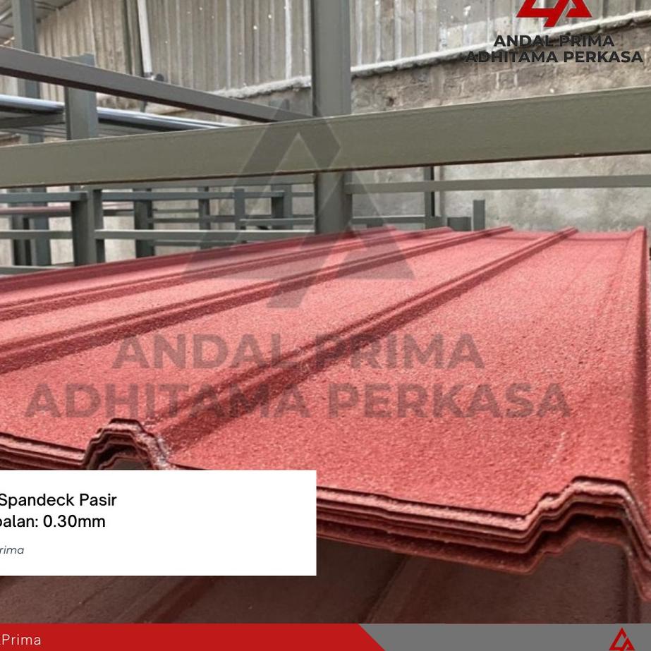 Jual Paling Dicari Atap Spandek Pasir Mm Spandeck Zincalume